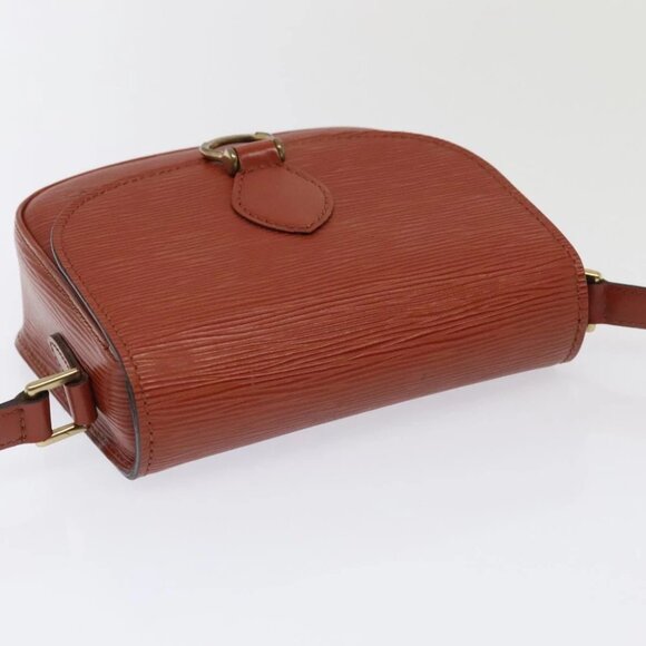 LOUIS VUITTON Epi Saint Cloud PM Shoulder Bag Brown M52213 LV Auth 94852 - Picture 8 of 15
